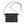 LABEL LEATHER SACOCHE BAG BLACK