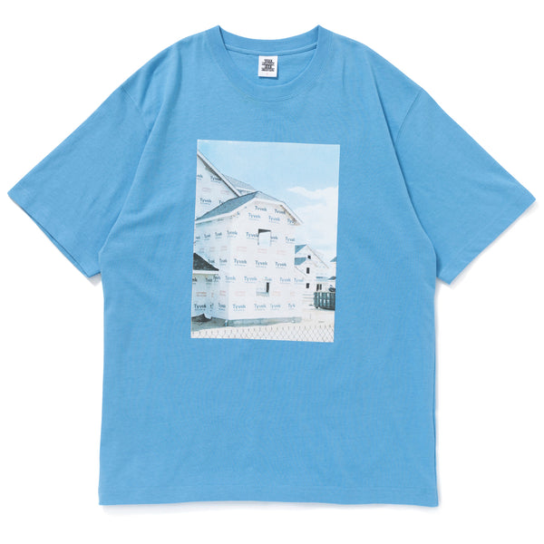 HOUSEWRAP TEE L.BLUE