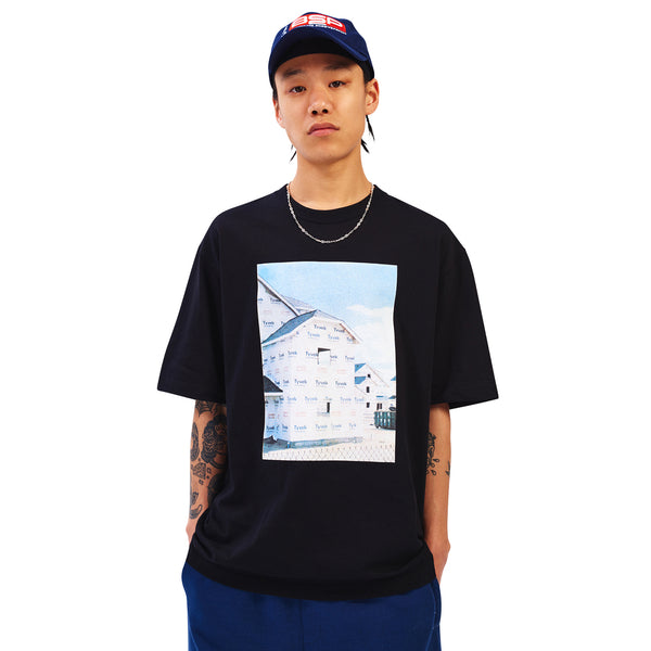 HOUSEWRAP TEE BLACK