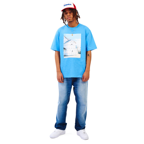 HOUSEWRAP TEE L.BLUE