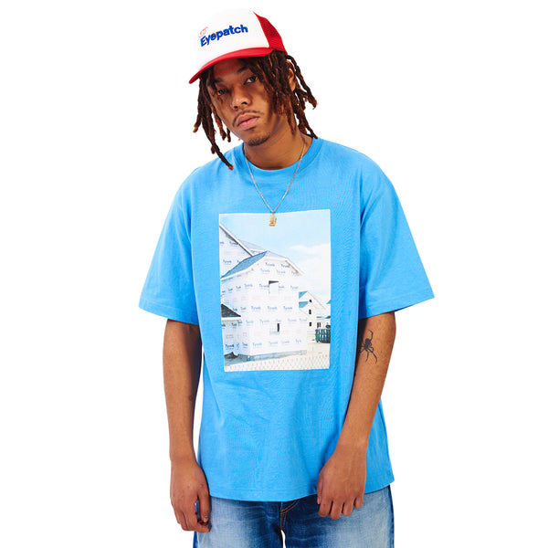HOUSEWRAP TEE L.BLUE