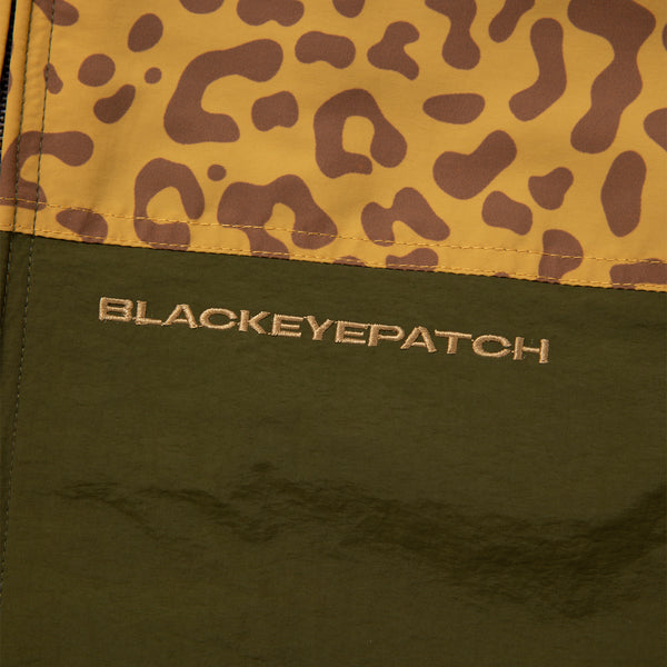 Leopard Track Jacket Beige / Olive