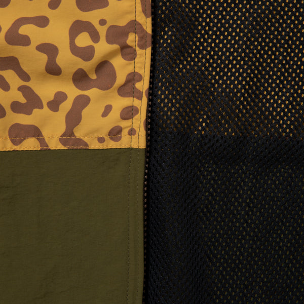 Leopard Track Jacket Beige / Olive