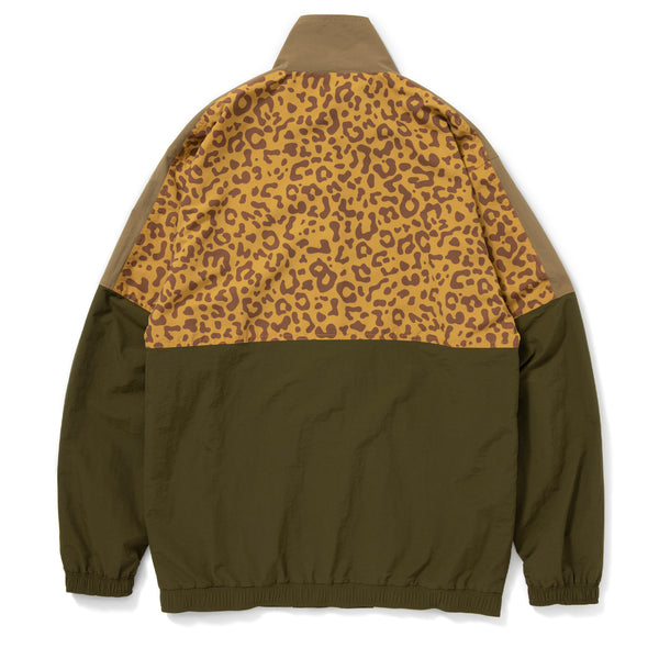 Leopard Track Jacket Beige / Olive
