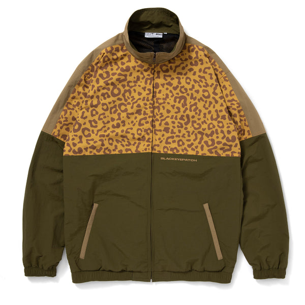 Leopard Track Jacket Beige / Olive