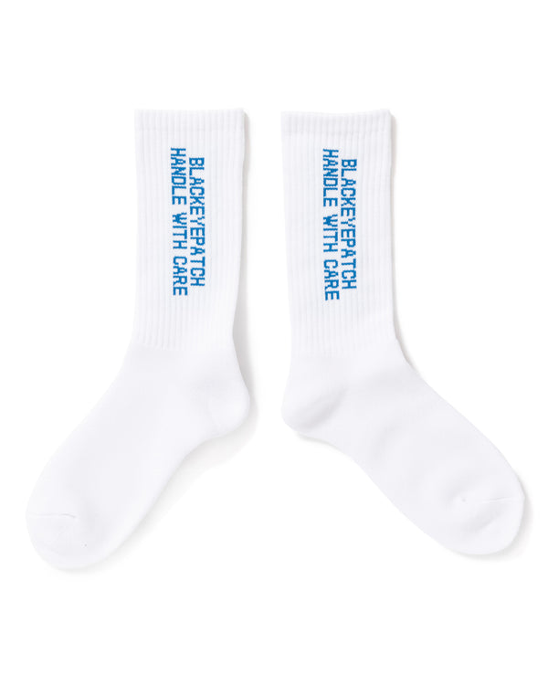 Handle With Care Socks (White)