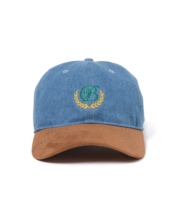 B Emblem Denim Cap Denim
