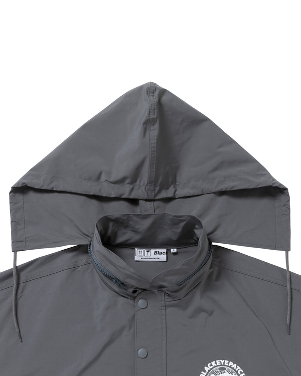 Big Business Nylon Anorak, Charcoal