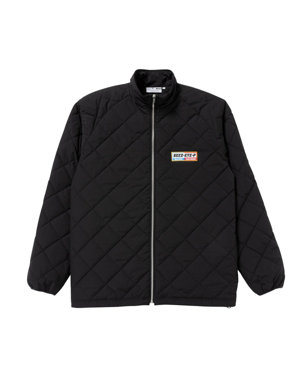 BEEZ-EYE-P All City Equipment Quilted Jacket, Black