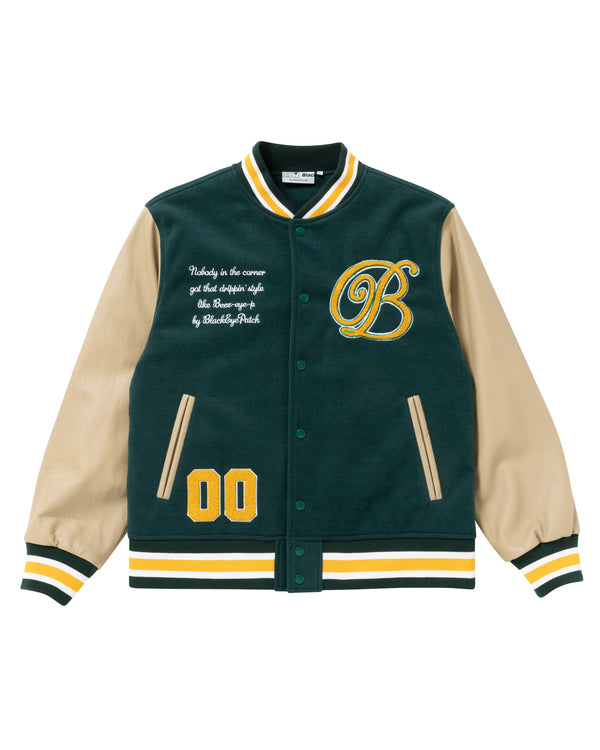 VARSITY JACKET GREEN