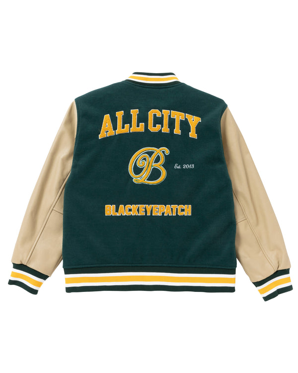 VARSITY JACKET GREEN