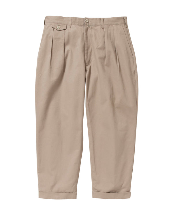ALL CITY TWO-TUCK CHINO BEIGE