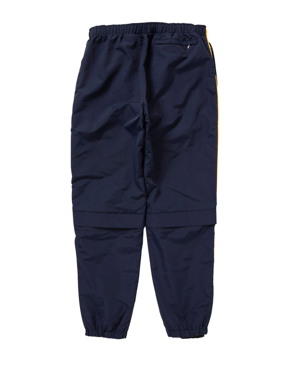 BEEZ-EYE-P Piping Track Pants, Navy