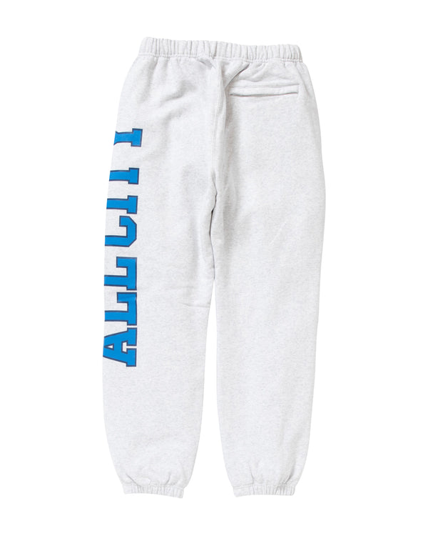 ALL CITY SWEAT PANTS ASH