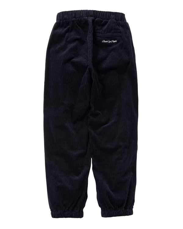 B Emblem Corduroy Pants, Navy