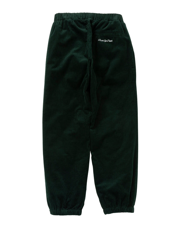 B Emblem Corduroy Pants, Green