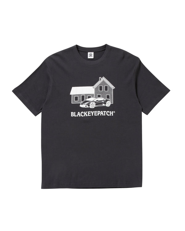 SECOND HOUSE Thermal Tee Charcoal
