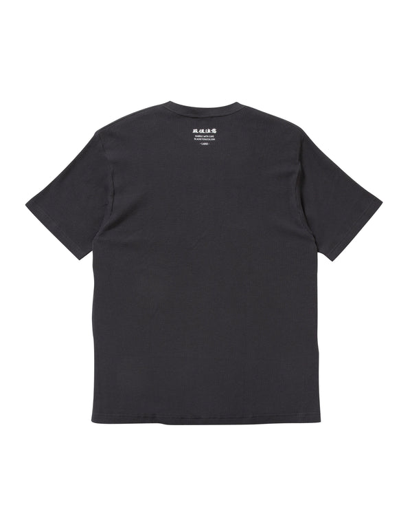 SECOND HOUSE Thermal Tee Charcoal