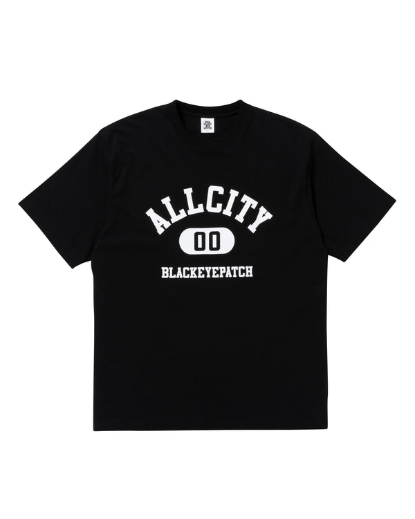 ALL CITY COLLEGE TEE BLACK