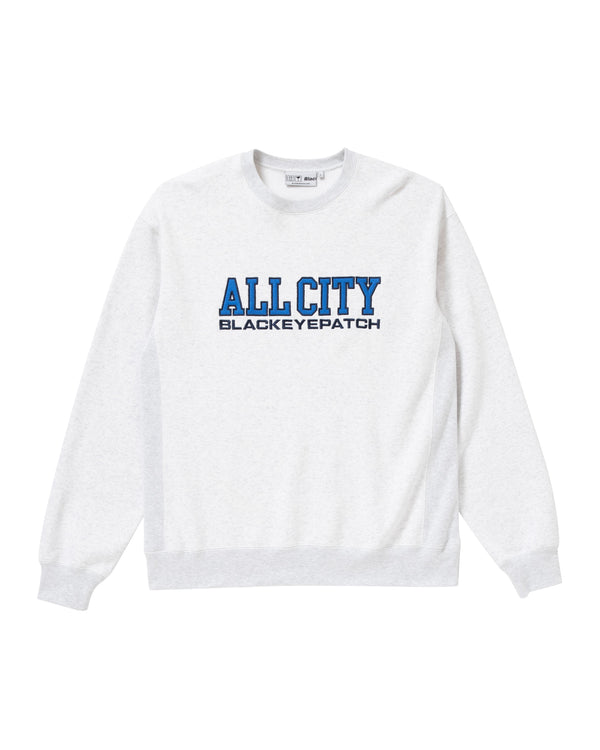 ALL CITY CREW SWEAT ASH