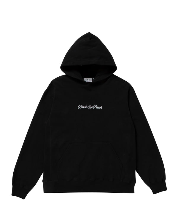 ROYAL SCRIPT HOODIE BLACK