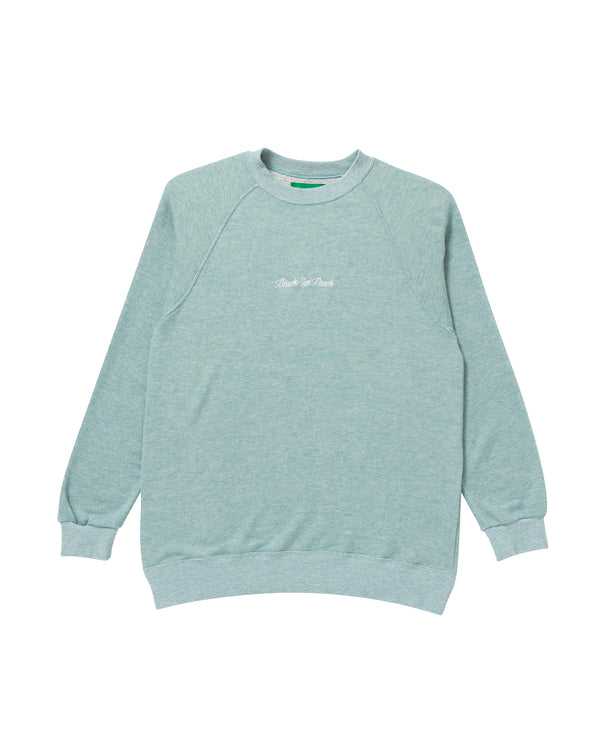 ROYAL SCRIPT RAGLAN CREW SWEAT MINT