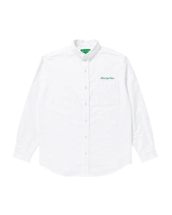 ROYAL SCRIPT OXFORD SHIRT WHITE