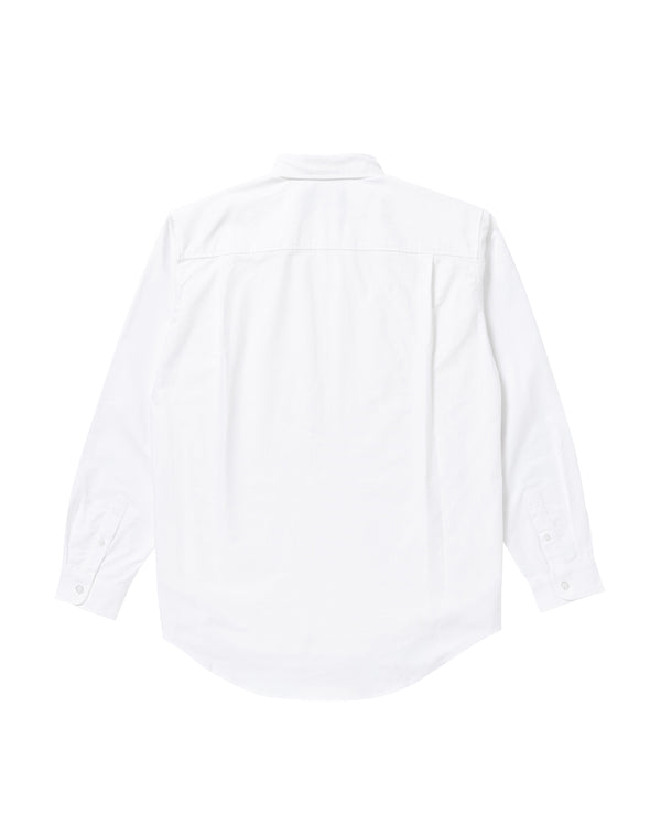 ROYAL SCRIPT OXFORD SHIRT WHITE