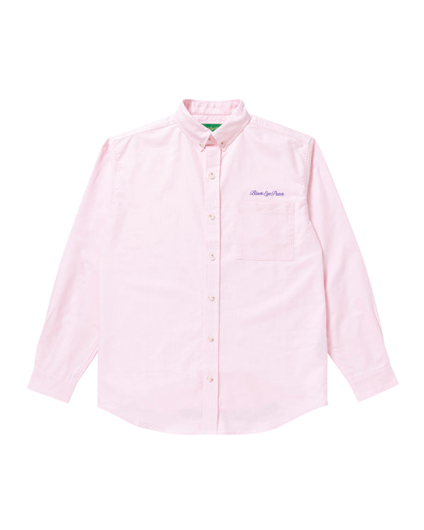 ROYAL SCRIPT OXFORD SHIRT LIGHT PINK