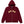 HANDLE WITH CARE ZIP HOODIE BURGUNDY