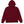 HANDLE WITH CARE ZIP HOODIE BURGUNDY