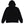 HANDLE WITH CARE ZIP HOODIE BLACK