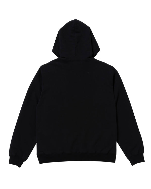 HANDLE WITH CARE ZIP HOODIE BLACK