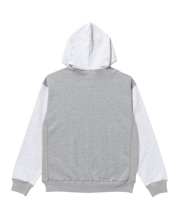 BIG BUSINESS 2 TONE HOODIE H.GRAY