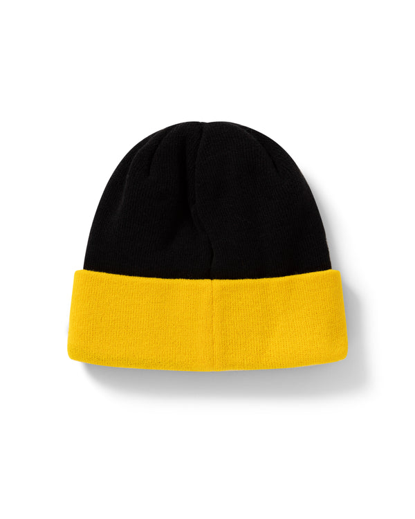 BEP Jeans Beanie, Black/Yellow