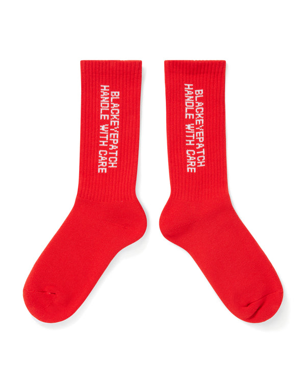 Handle with Care Socks (Red)