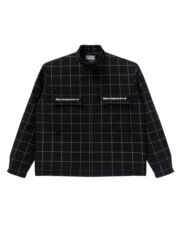 GRID REFLECTOR JACKET BLACK