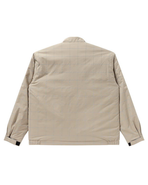 GRID REFLECTOR JACKET SAND