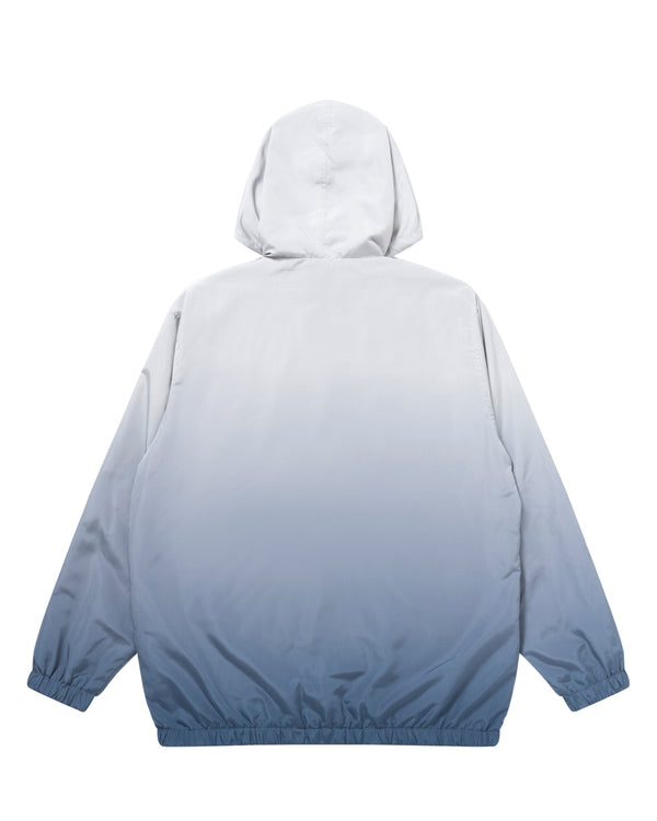 BEP Jeans Gradient Hooded Jacket, Gray/Navy