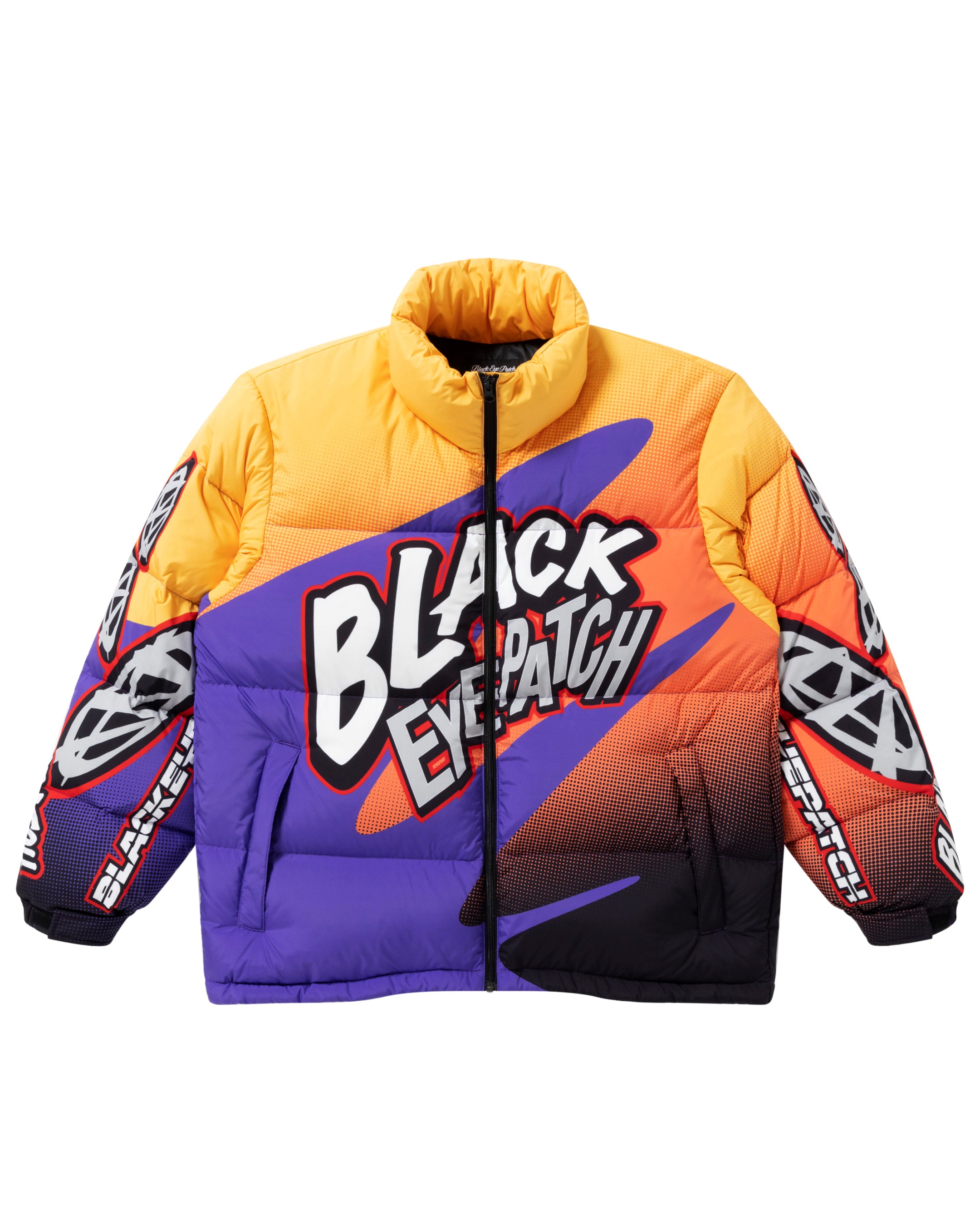 3〜4回着用しましたthe black eye patch racing down jacket - ダウン