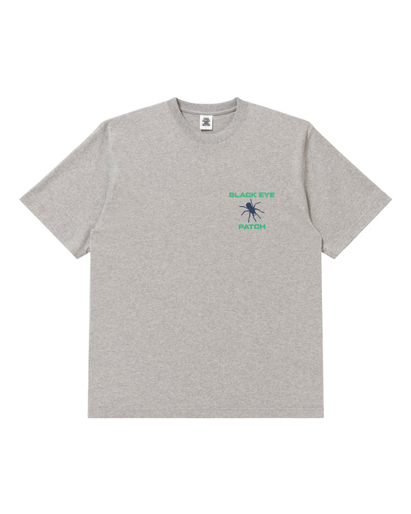 Spider Web Tee, Heather Gray