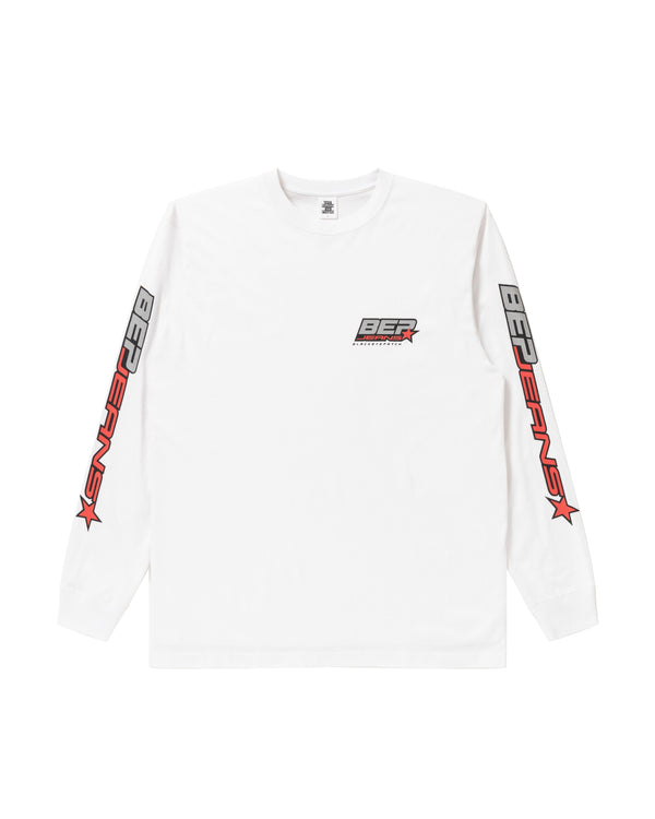 BEP Jeans Long Sleeve T-Shirt, White