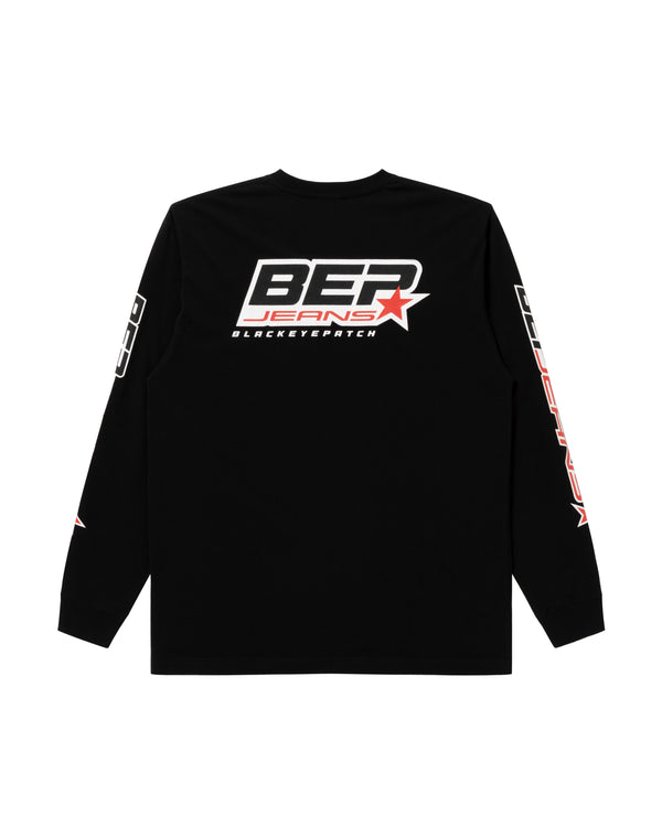 BEP Jeans Long Sleeve T-Shirt, Black