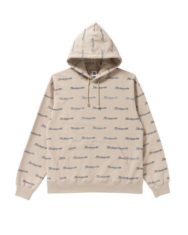 WHIP EMBLEM HOODIE BEIGE