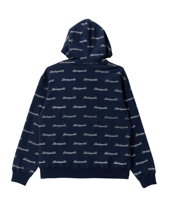 WHIP EMBLEM HOODIE NAVY