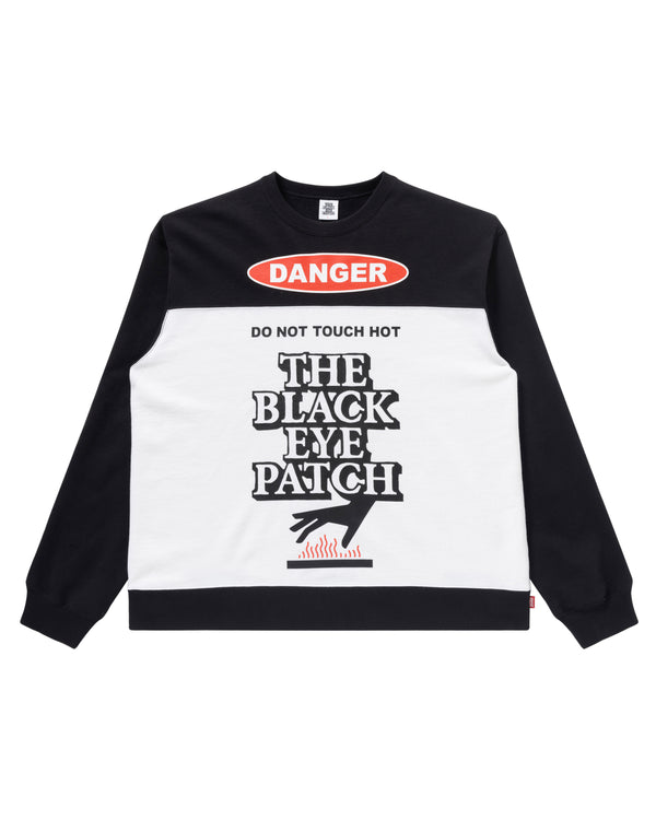 DANGER HOT LABEL CREWSWEAT MULTI