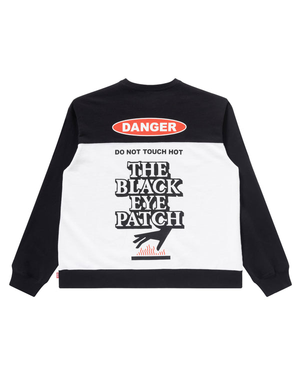 DANGER HOT LABEL CREWSWEAT MULTI