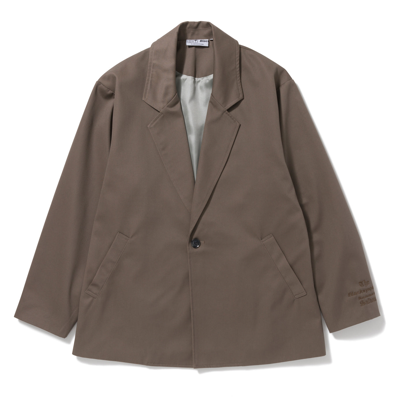 TAILORED JACKET Manufactured by sulvam BROWN – BlackEyePatch