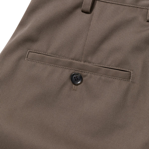 TAILORED CROPPED PANTS Manufactured by sulvam BROWN