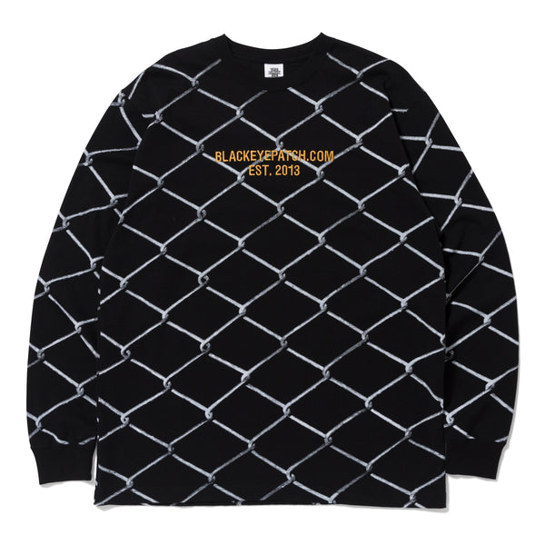 FENCED Long Sleeve T-Shirt, Black